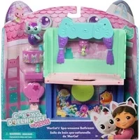 Abbildung von Gabby&#039;&#039;s Dollhouse: Der Film Portal Raum Spa tastisches Badezimmer von Meerkätzchen, Spielfigur