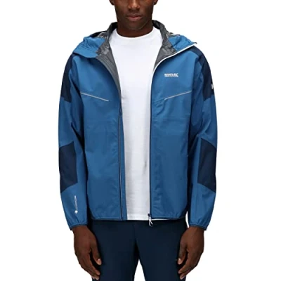 Abbildung von Imber V II Herren ISOTEX wasserdichte, atmungsaktive Stretch Kapuzenjacke. Mit Taschen und getapten Nähten. Zum Wandern geeignet.