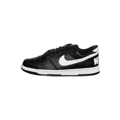 Abbildung von NIKE Herren Big Low Basketballschuhe, Black/White, 40 EU