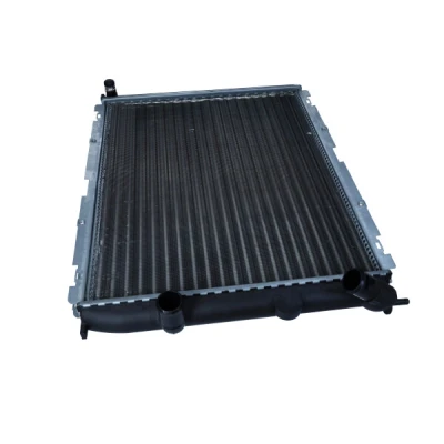 Abbildung von MAXGEAR AC230153 Kühler, Motorkühlung Aluminium 395 480 28 Kühlrippen gelötet RENAULT: Kangoo I, CLIO 2, I Rapid