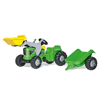 Abbildung von rolly toys® Tretfahrzeug Futura, Traktor mit Trailer und Lader