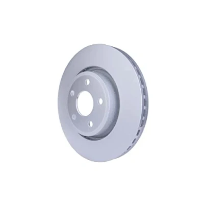 Abbildung von HELLA PRO High Carbon 8DD 355 122 411 Bremsscheibe 350 32 05/05 127 außenbelüftet beschichtet hochgekohlt ohne Radbefestigungsbolzen, Radnabe