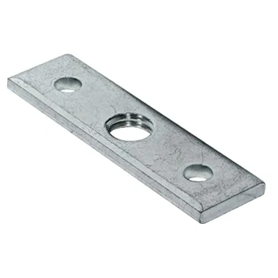 Abbildung von Gedotec Winkel Befestigungsplatte mit M10 Gewinde für Möbelfüße &amp; Tischbeine 10 Stück Anschraubplatte 60 x 16 mm Möbelbeine Befestigung Sofas Metall verzinkt Montageplatte ohne Schrauben