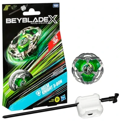 Abbildung von Hasbro Speed Kreisel Beyblade X Helm Knight 3 80N Starter Pack