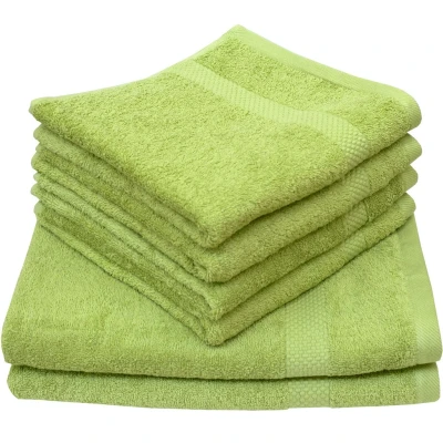 Abbildung von Dyckhoff Handtuch Set &quot;Planet&quot;, (Set, 6 St., 4 Handtücher (50x100 cm) 2 Badetücher (70x140 cm), (50x100cm), Duschtücher (70x140cm)