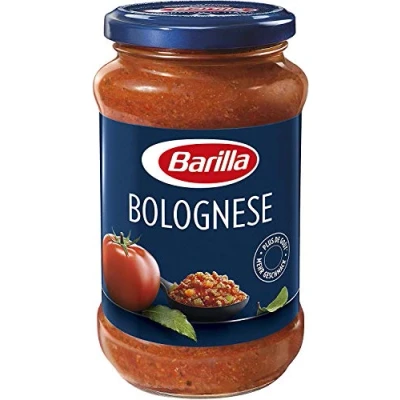 Abbildung von 3x Barilla ragù ragu alla Bolognese tomaten sauce Rind und Schweine fleisch 400g