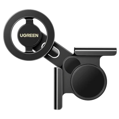Abbildung von UGREEN Handyhalterung Auto Magnet für Tesla, kompatibel mit Magsafe Autohalterung, drehbare passend Tesla Model 3 Y Zubehör, iPhone 15 14 13 12 &amp; Hülle