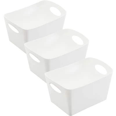 Abbildung von KOZIOL Organizer &quot;BOXXX S&quot;, (Set, 3 St.), Aufbewahrungsbox, Made in Germany, 100% recyceltes Material, 1 Liter