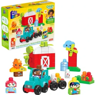Abbildung von Mega Bloks Green TOWN Anbauen &amp; Ernten FARMSPAß SET Spielzeug für Kinder, Größe: One Size, Multicolor