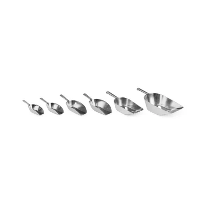 Abbildung von HENDI Abwiegeschaufel 200 ml Länge: 20,5 cm Aluminium, Gastro Mehlschaufel Gewürzschaufel