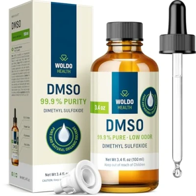 Abbildung von DMSO Pharma Qualität mit Pipette &amp; Tropfverschluss 99,9% Dimethylsulfoxid 100ml
