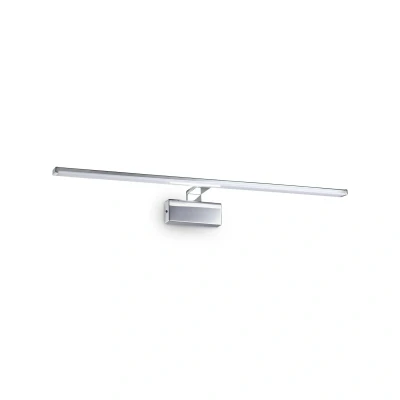 Abbildung von Ideal Lux LED Wandlampe Alma chromfarben Metall Breite 81 cm