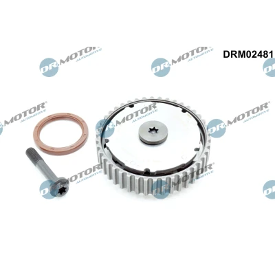Abbildung von DR.MOTOR AUTOMOTIVE DRM02481 Nockenwellenversteller Auslassseite 42 FORD: Focus 2 Schrägheck, KUGA 1, MONDEO 4 Turnier