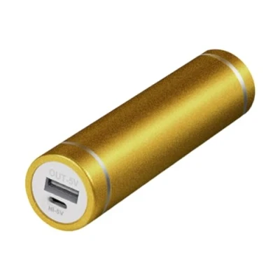 Abbildung von NIHENHAO Powerbank Box Ladekoffer USB Eingang Ausgang Case für 18650/21700 Akku Batteriehalter Batterie Nicht enthalten Gold