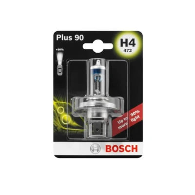 Abbildung von BOSCH 1 987 301 077 Glühlampe, Fernscheinwerfer H4 12V 60/55W Halogen VOLKSWAGEN: Polo V Schrägheck, Passat B5 GP Variant, Multivan 5 (7HM