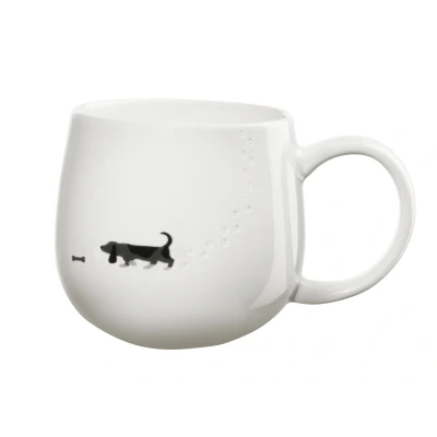 Abbildung von ASA magu Henkelbecher Dog weiß 0,4l