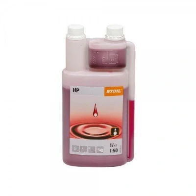 Abbildung von STIHL Universalöl 2 Takt Motorenöl HP 1 Liter Dosierflasche, Gute Schmier und Verbrennungseigenschaften