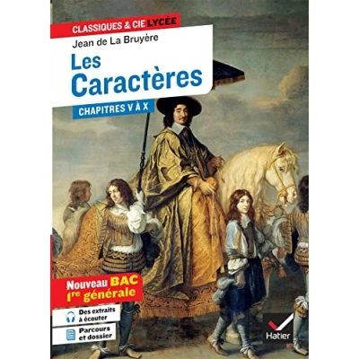 Abbildung von Les Caractères, Livres 5 à 10 (oeuvre au programme Bac 2025, 1re générale): suivi du parcours « La comédie sociale »