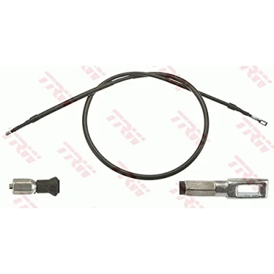 Abbildung von TRW GCH712 Handbremsseil 1657, 1497 Scheibenbremse AUDI: A8 D2