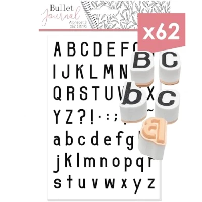 Abbildung von Stamp Bullet Journal Alphabet 3