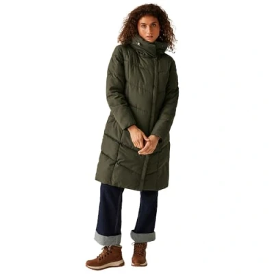 Abbildung von Regatta Nurie Jacke für Damen, dunkles kaki, 38
