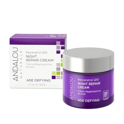 Abbildung von ANDALOU NATURALS Resveratrol Q10 Night Repair Cream 50g
