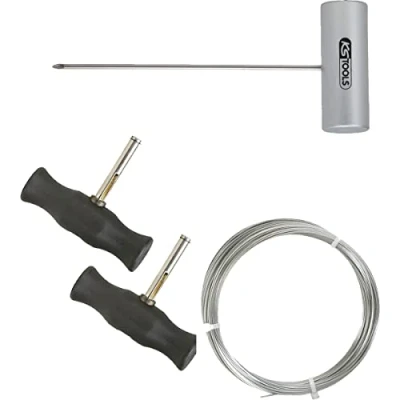 Abbildung von KS TOOLS 140.2250 Schneiddraht Set, Scheibendemontage