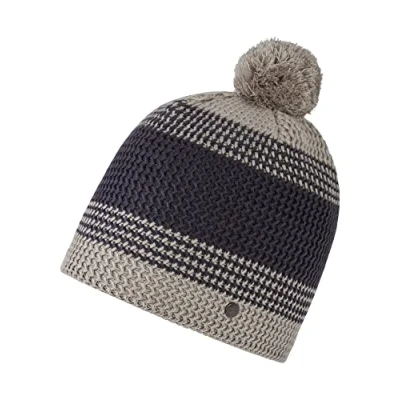 Abbildung von Ziener Damen INJA Mütze/gestrickt, Wolle, Fleece Futter, Silver beige, Einheitsgröße