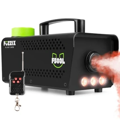 Abbildung von Fuzzix F503L Party Nebelmaschine mit 3 LEDs RGB
