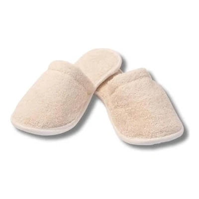 Abbildung von Eco Bath London Badeschuhe, Naturfrottee, Größe S