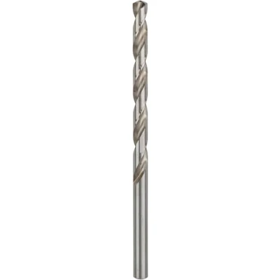 Abbildung von Bosch 5x PRO Metal HSS G Spiralbohrer lang (für Nichteisenmetalle, Stahl, Ø 10,00 mm, Professional Zubehör Bohrmaschine/Schrauber)