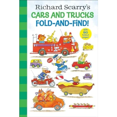 Abbildung von Richard Scarry&#039;s Cars and Trucks Fold Find! (Richard Busy World)