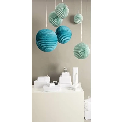 Abbildung von Paper Poetry Papie Lampions Aqua