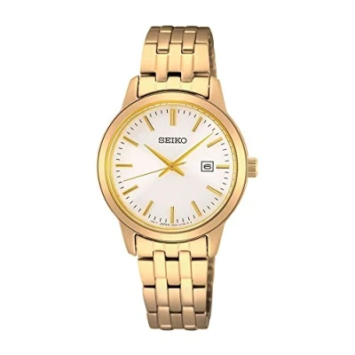 Abbildung von Seiko Quarz Uhr, Damen, Größe: One Size, Weiß