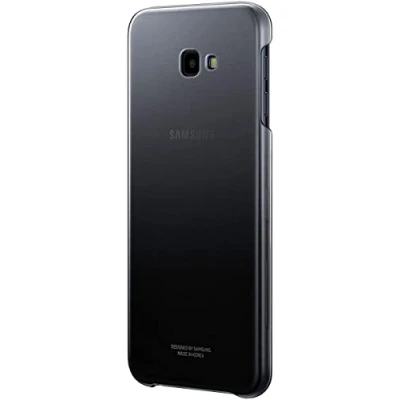 Abbildung von Samsung Galaxy J4 Plus Hülle Kunststoff Hard Case/Backcover Handyhülle Schwarz