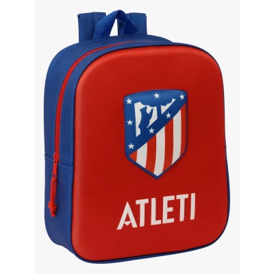 Abbildung von Safta Atlético de Madrid 3D Kindergartenrucksack, anpassbar an den Wagen, einfache Reinigung, ideal für Kinder verschiedener Altersgruppen, bequem und vielseitig, Qualität Widerstandsfähigkeit, 22