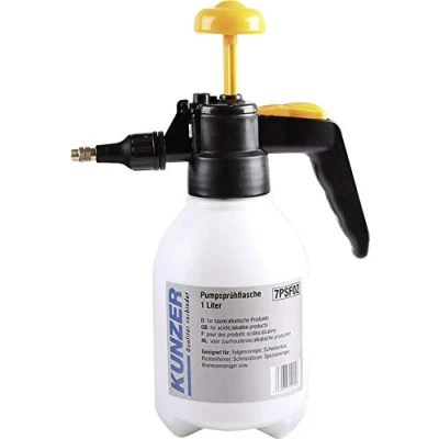 Abbildung von KUNZER 7PSF02 Pumpsprühflasche manuell 1L Füll Volumen Viton Dichtring: Säure und lösemittelbeständig aus HPDPE
