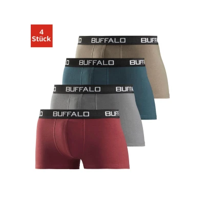 Abbildung von Buffalo Boxer &quot;Boxershorts für Herren&quot;, (Packung, 4 St.), aus Baumwoll Mix