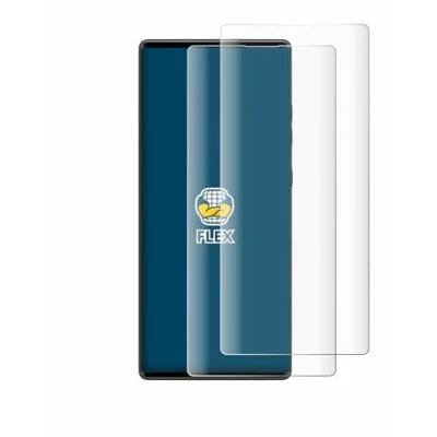 Abbildung von BROTECT 2 Stück Full Cover Schutzfolie für LG Wing Screen Displayschutz Folie [3D Curved, Anti Fingerprint, Kristall Klar]