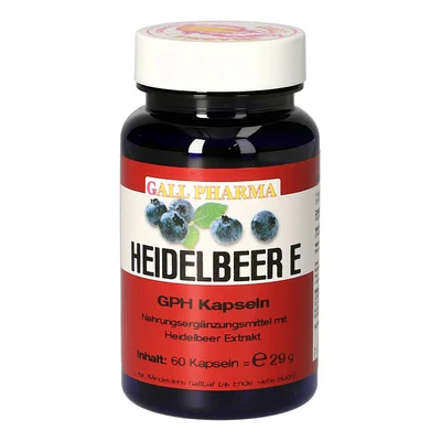 Abbildung von Heidelbeer E 400 mg Kapseln 60 St