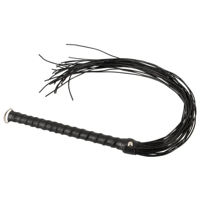 Abbildung von Peitsche „Flogger Cord“ aus Leder, 70 cm