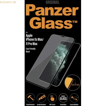 Abbildung von PanzerGlass Case Friendly Apple iPhone Xs Max / 11 Pro Panzerglas Schwarz