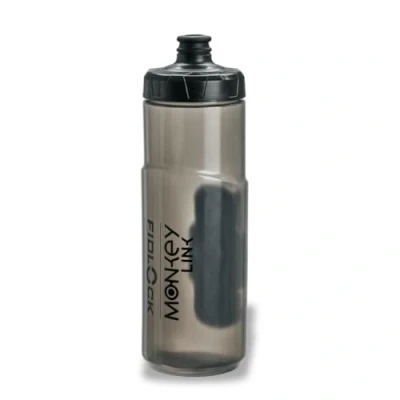 Abbildung von MonkeyLink Monkey Bottle Trinkflasche 600ml ohne magnetischem Rahmenhalter, Transparent, 600 ml