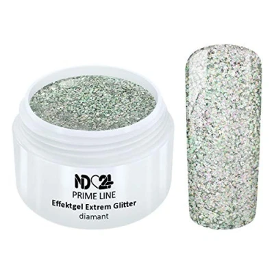 Abbildung von Prime Line Uv Led Gel Extrem Glitter Effekt Diamant Glitzer Made in Germany 5ml