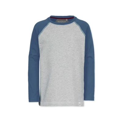 Abbildung von Band of Rascals Raglan Langarmshirt für Kinder, Größe: 122/128, Blue