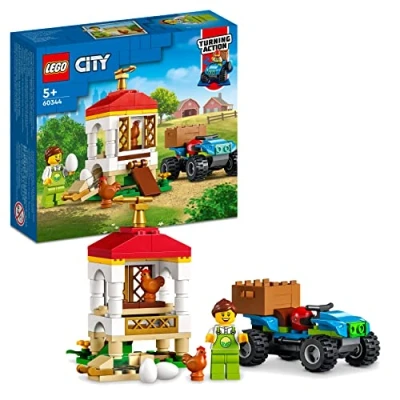 Abbildung von LEGO® City 60344 Hühnerstall Konstruktionsspielsteine, (101 St)
