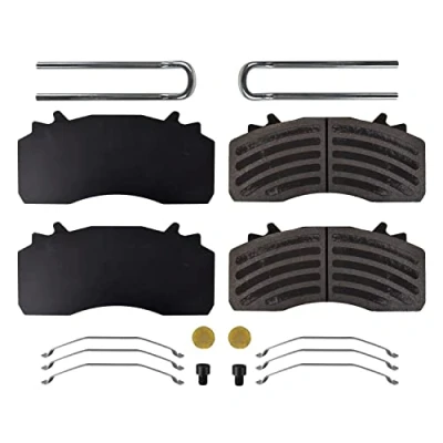 Abbildung von FEBI BILSTEIN 171240 Bremsbelagsatz Vorderachse, Hinterachse mit Befestigungsmaterial MERCEDES BENZ: ACTROS MP4 / MP5