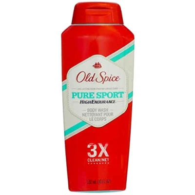 Abbildung von Old Spice High Endurance Body Wash, Pure Sport, 18 oz by