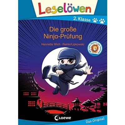 Abbildung von Leselöwen 2. Klasse Die große Ninja Prüfung: Erstlesebuch für Kinder ab 7 Jahre