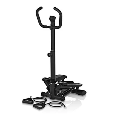Abbildung von VITALmaxx Stepper &quot;VITALmaxx Fitnesstrainer Swing Stepper&quot;, (3 tlg., mit Trainingsbändern)